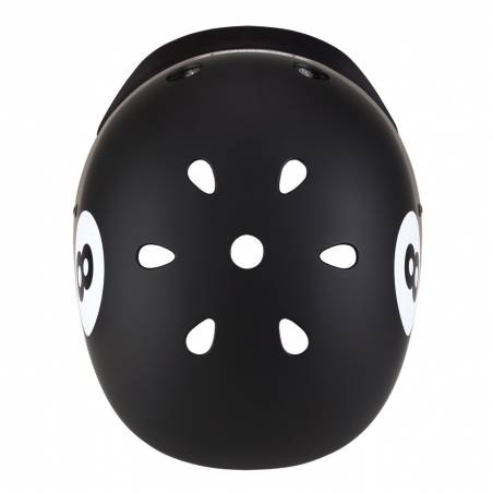 Kids Helmet Globber Elite Lights XS / S Black