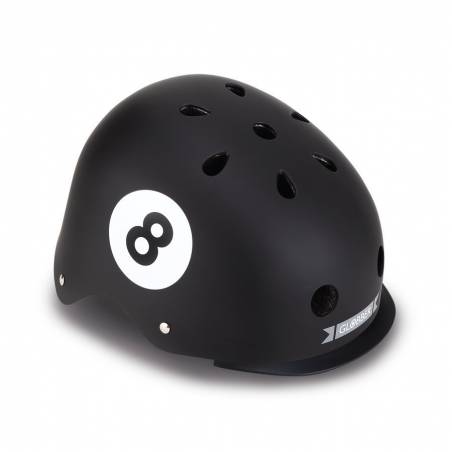 Kids Helmet Globber Elite Lights XS / S Black
