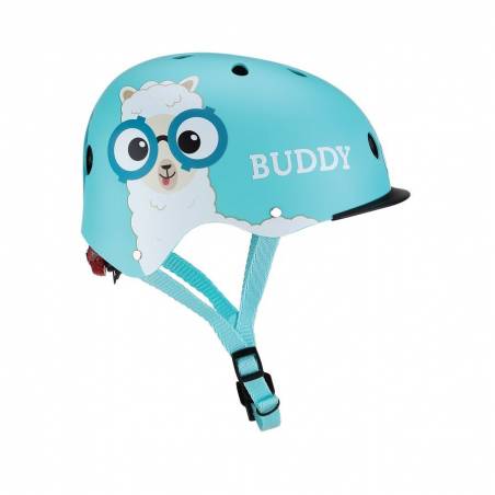 Kids Helmet Globber Elite Lights XS / S Poolside Blue Buddy 2021