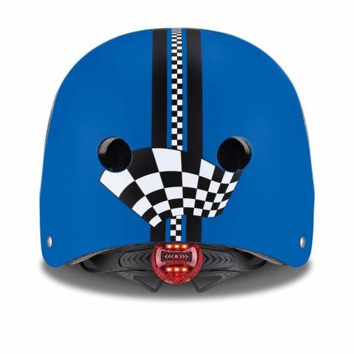Kids Helmet Globber Elite Lights XS / S Navy Blue Racing 2021