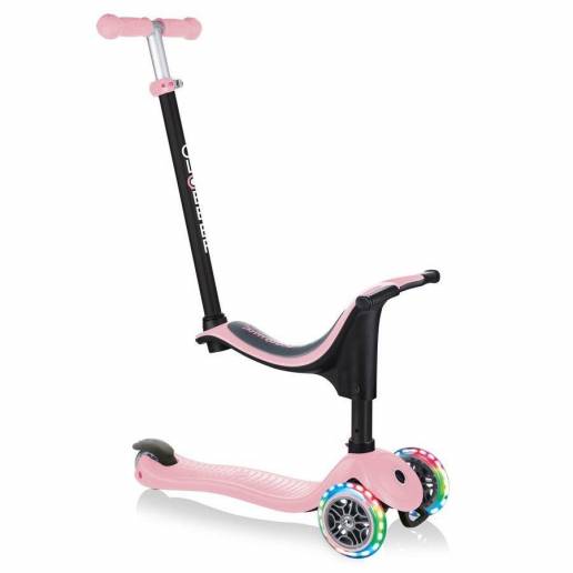 Globber GO-UP Sporty Lights / Pastel Pink 2021