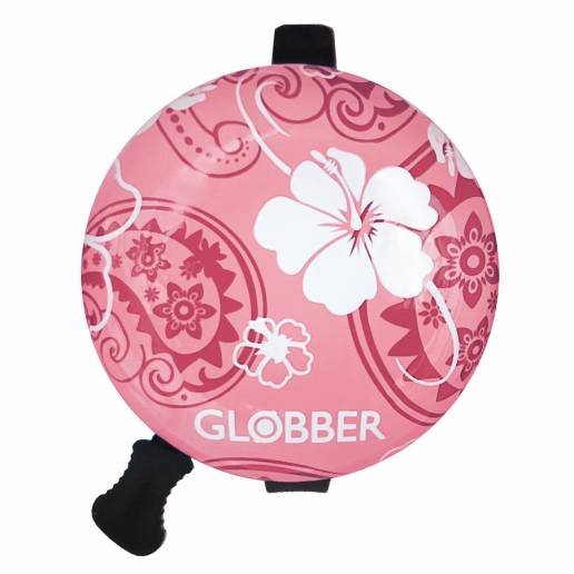 Globber Bell for Scooters / Pastel Pink Flowers
