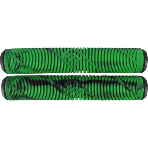 Striker Pro scooter Grips (Black / Green)
