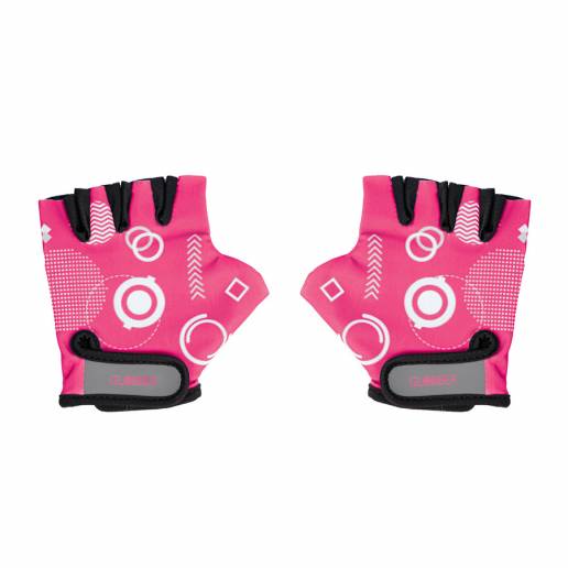 Globber Cycling Gloves XS Fuchsia - Shapes