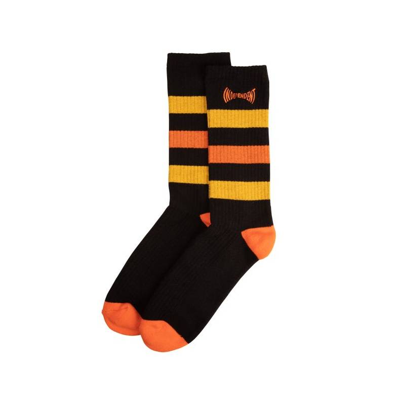 Independent Span Stripe Socks 42-46
