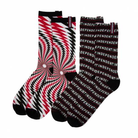 Independent Abyss Socks (2 Pack) 42-46