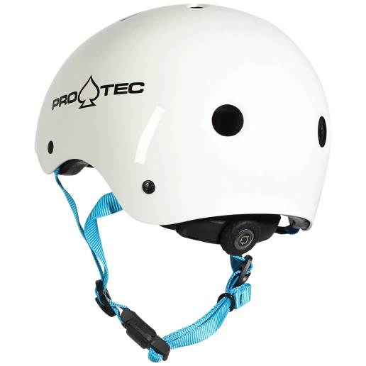Pro-Tec Helmet JR Classic Fit Cert Gloss White YM YOUTH