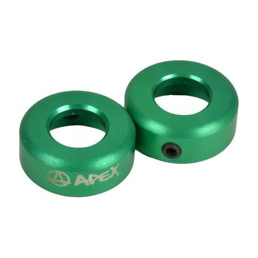 Apex Bar Ends Alloy (Green) nuo Apex